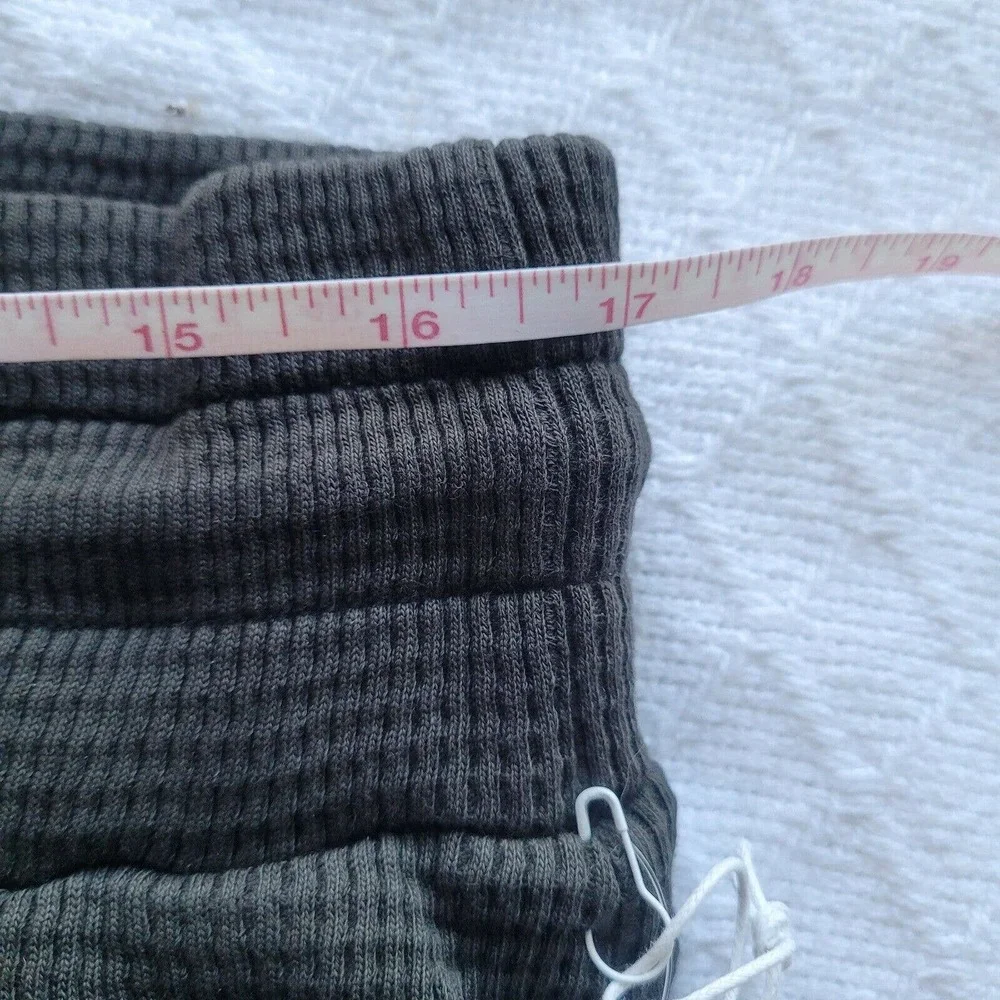 NWT Cotton Citizen men black Tyson Short Size L waffle‎